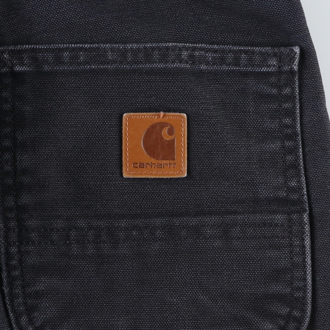 Carhartt Duck Painter Pants Men's W29 equivalent cotton black type Vintage Second Hand