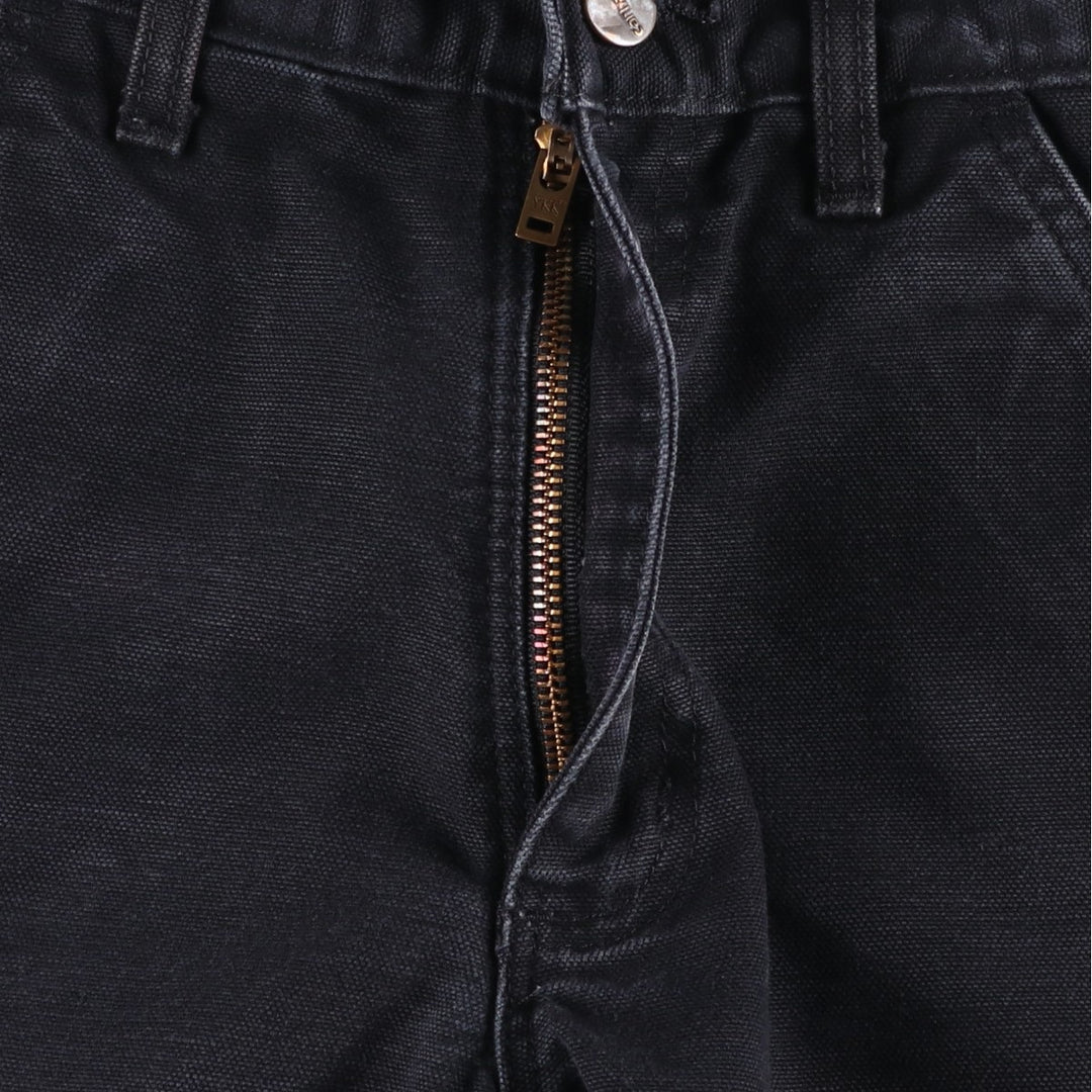 Carhartt Duck Painter Pants Men's W29 equivalent cotton black type Vintage Second Hand