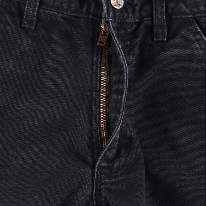 Carhartt Duck Painter Pants Men's W29 equivalent cotton black type Vintage Second Hand