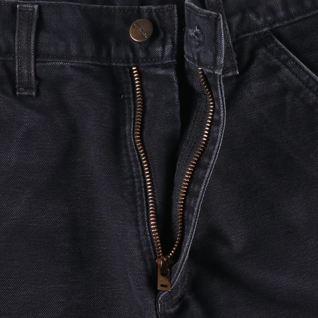Carhartt Duck Painter Pants Men's W29 equivalent cotton black type Vintage Second Hand