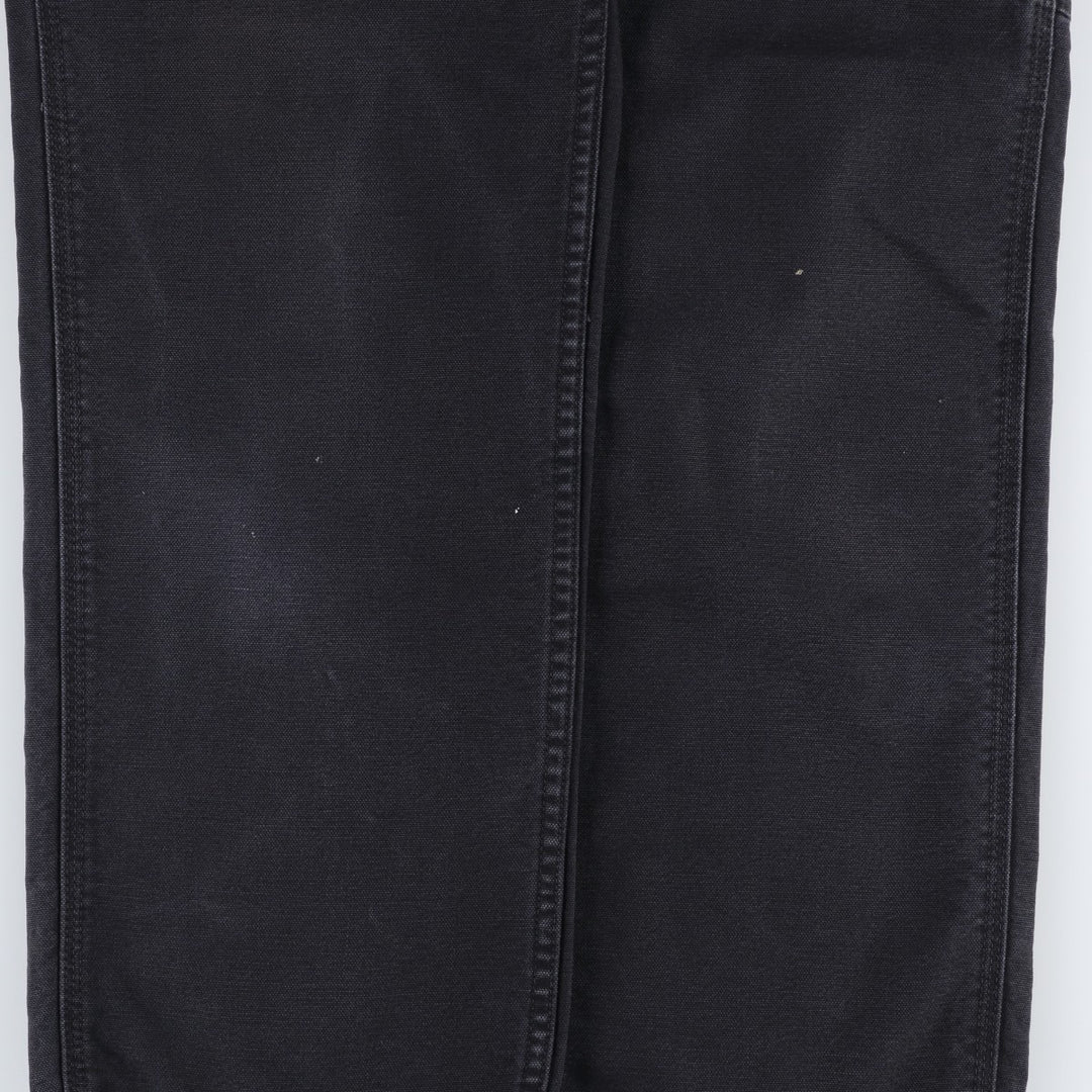 Carhartt Duck Painter Pants Men's W29 equivalent cotton black type Vintage Second Hand