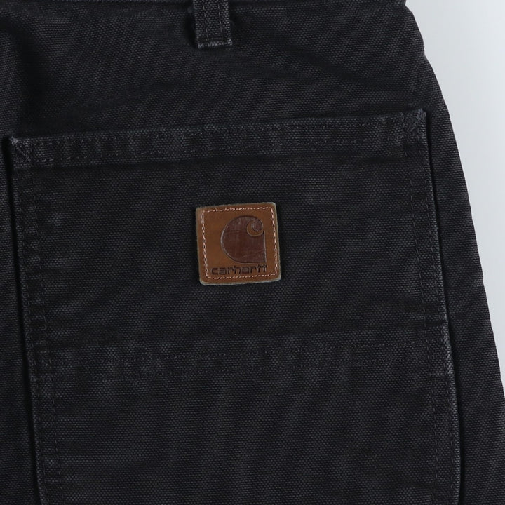 Carhartt Duck Painter Pants, Men's, W32 equivalent cotton black type Vintage Second Hand