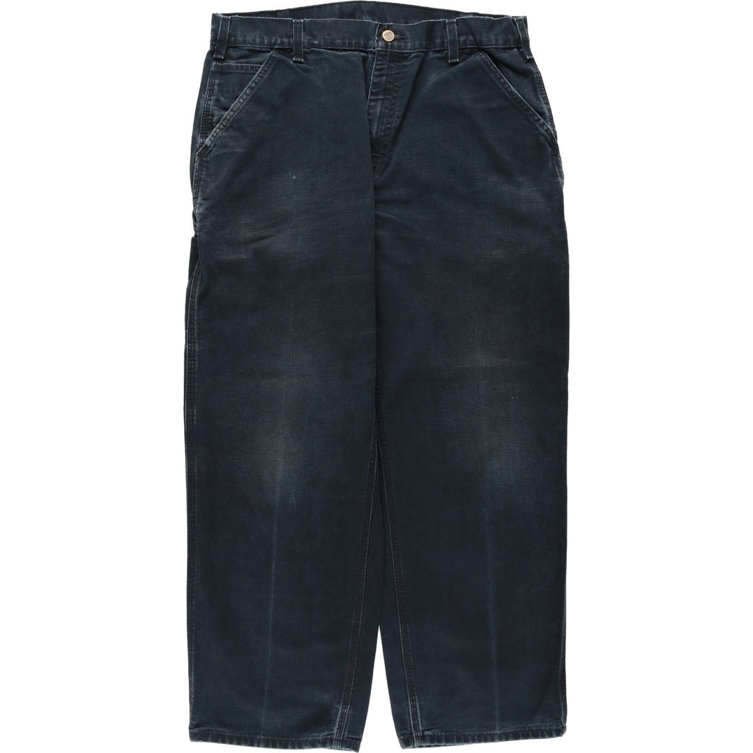 Carhartt Dungaree Fit Duck Painter Pants, Men's, W36 equivalent unclear black type Vintage Second Hand