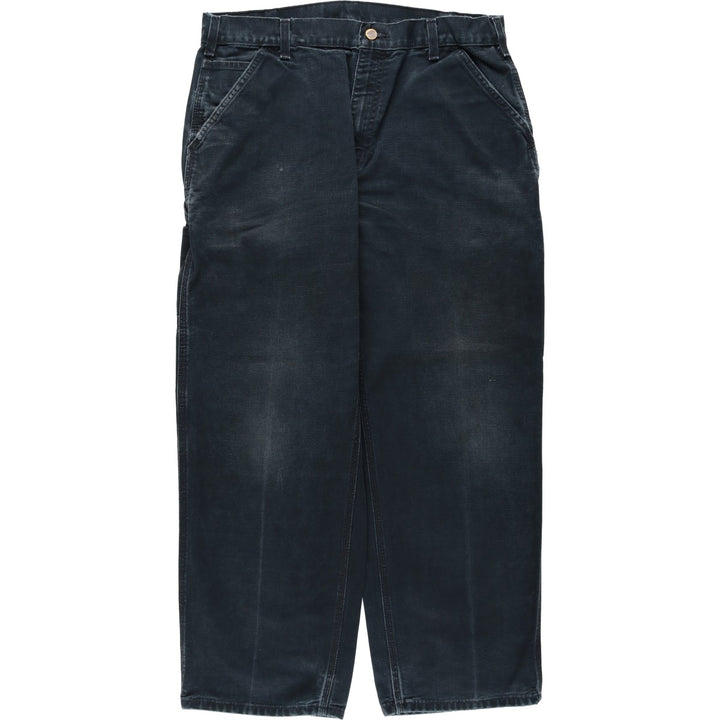 Carhartt Dungaree Fit Duck Painter Pants, Men's, W36 equivalent unclear black type Vintage Second Hand