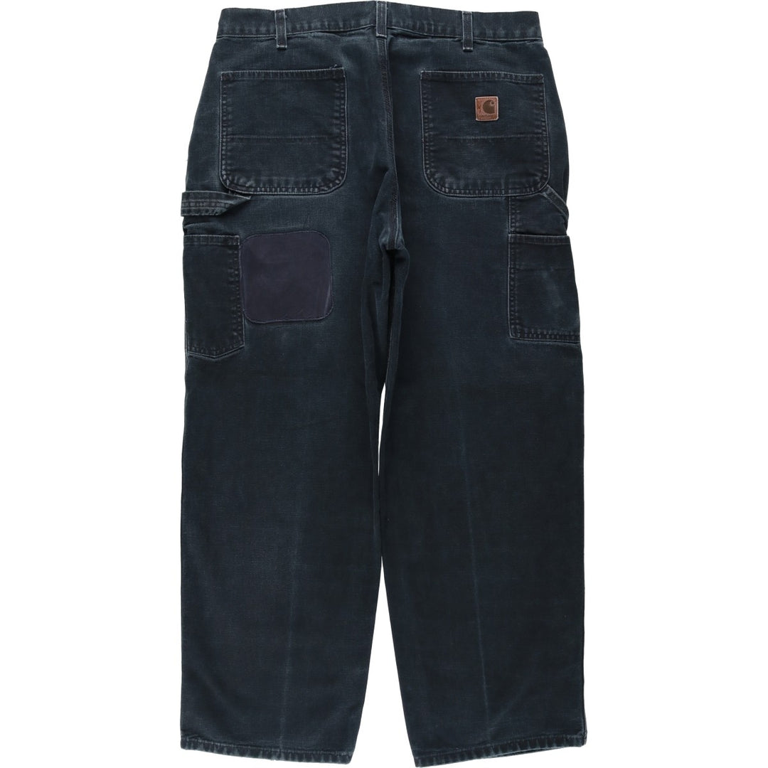 Carhartt Dungaree Fit Duck Painter Pants, Men's, W36 equivalent unclear black type Vintage Second Hand
