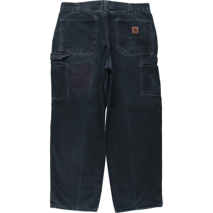 Carhartt Dungaree Fit Duck Painter Pants, Men's, W36 equivalent unclear black type Vintage Second Hand