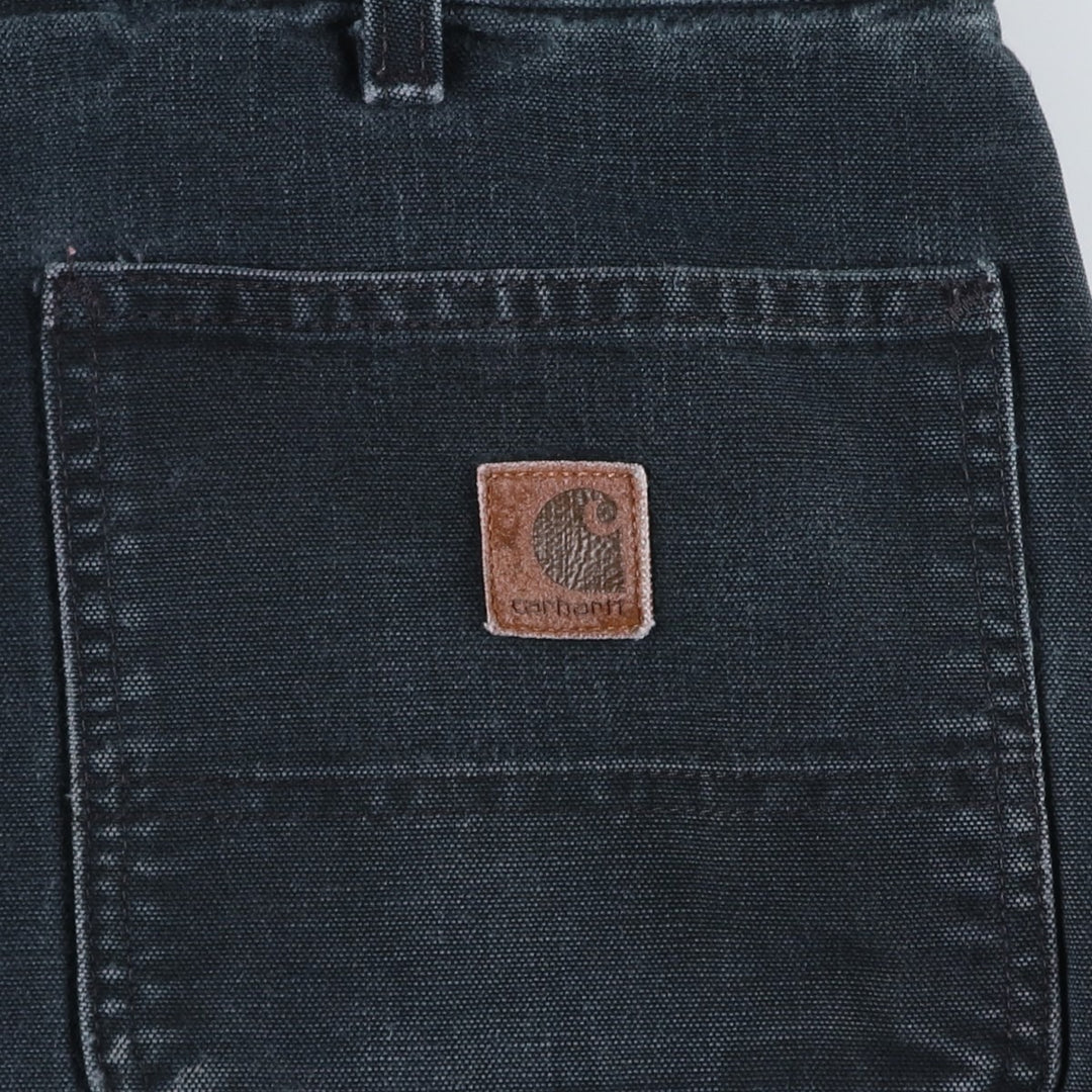Carhartt Dungaree Fit Duck Painter Pants, Men's, W36 equivalent unclear black type Vintage Second Hand
