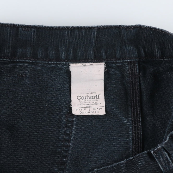Carhartt Dungaree Fit Duck Painter Pants, Men's, W36 equivalent unclear black type Vintage Second Hand