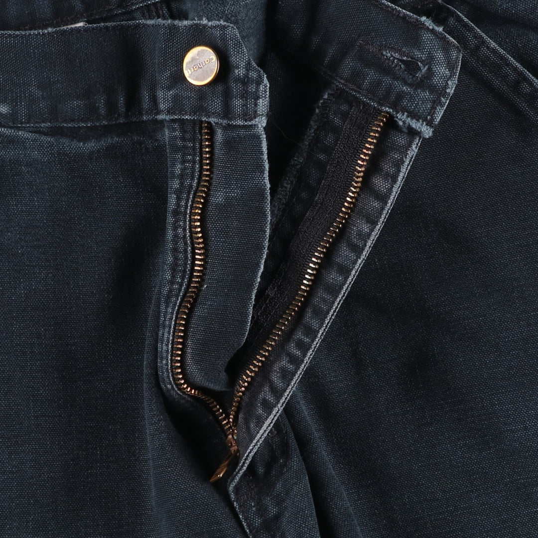 Carhartt Dungaree Fit Duck Painter Pants, Men's, W36 equivalent unclear black type Vintage Second Hand