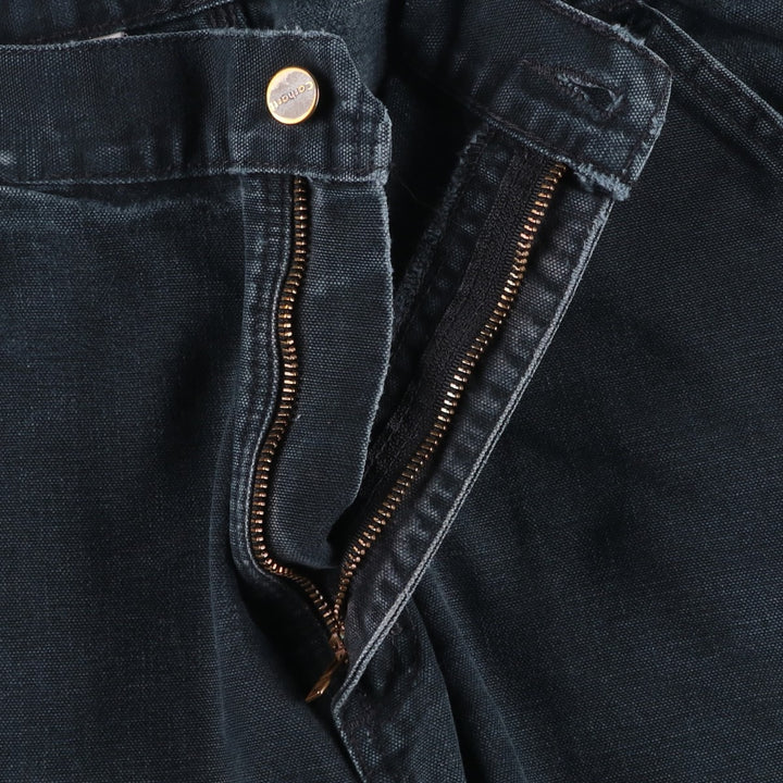 Carhartt Dungaree Fit Duck Painter Pants, Men's, W36 equivalent unclear black type Vintage Second Hand
