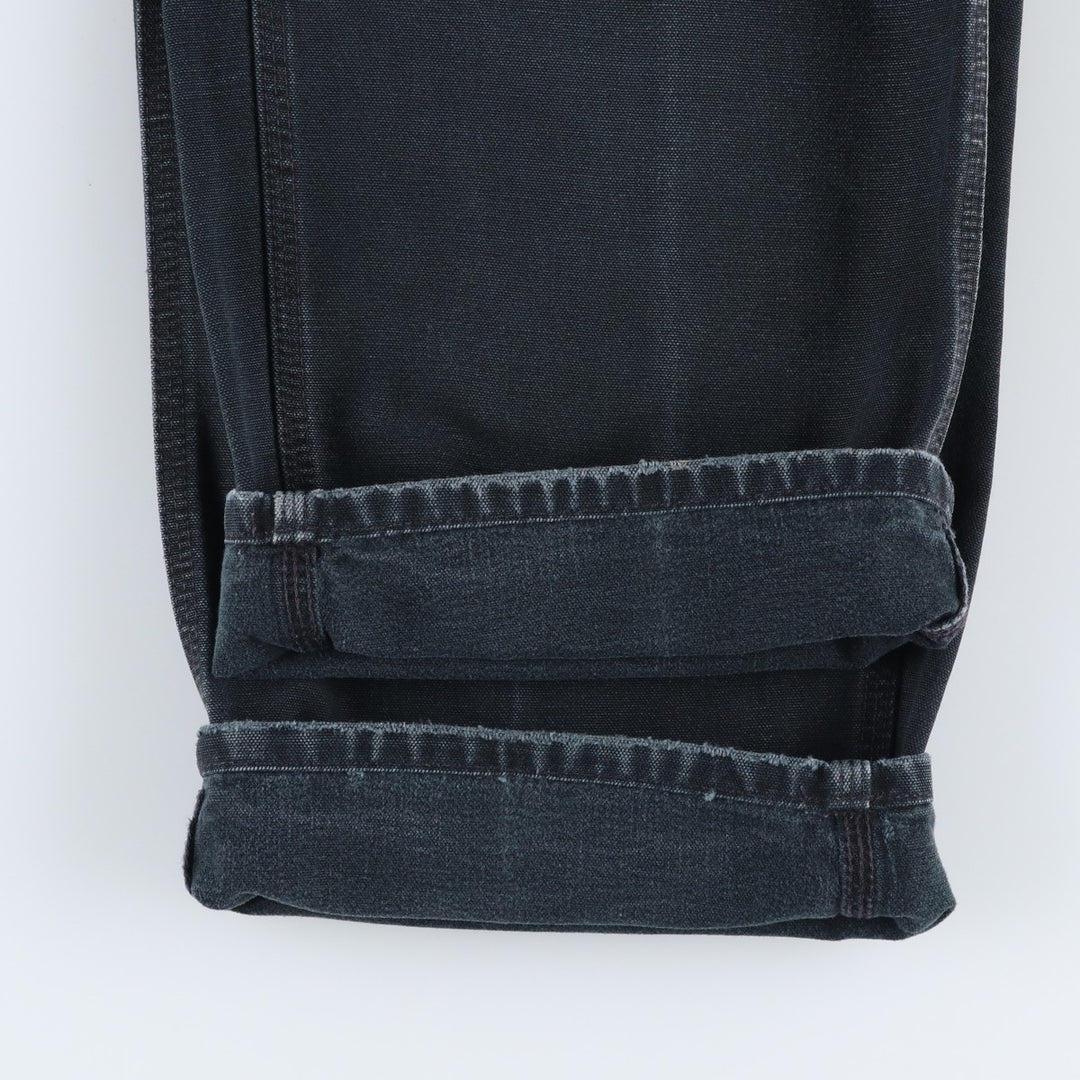 Carhartt Dungaree Fit Duck Painter Pants, Men's, W36 equivalent unclear black type Vintage Second Hand