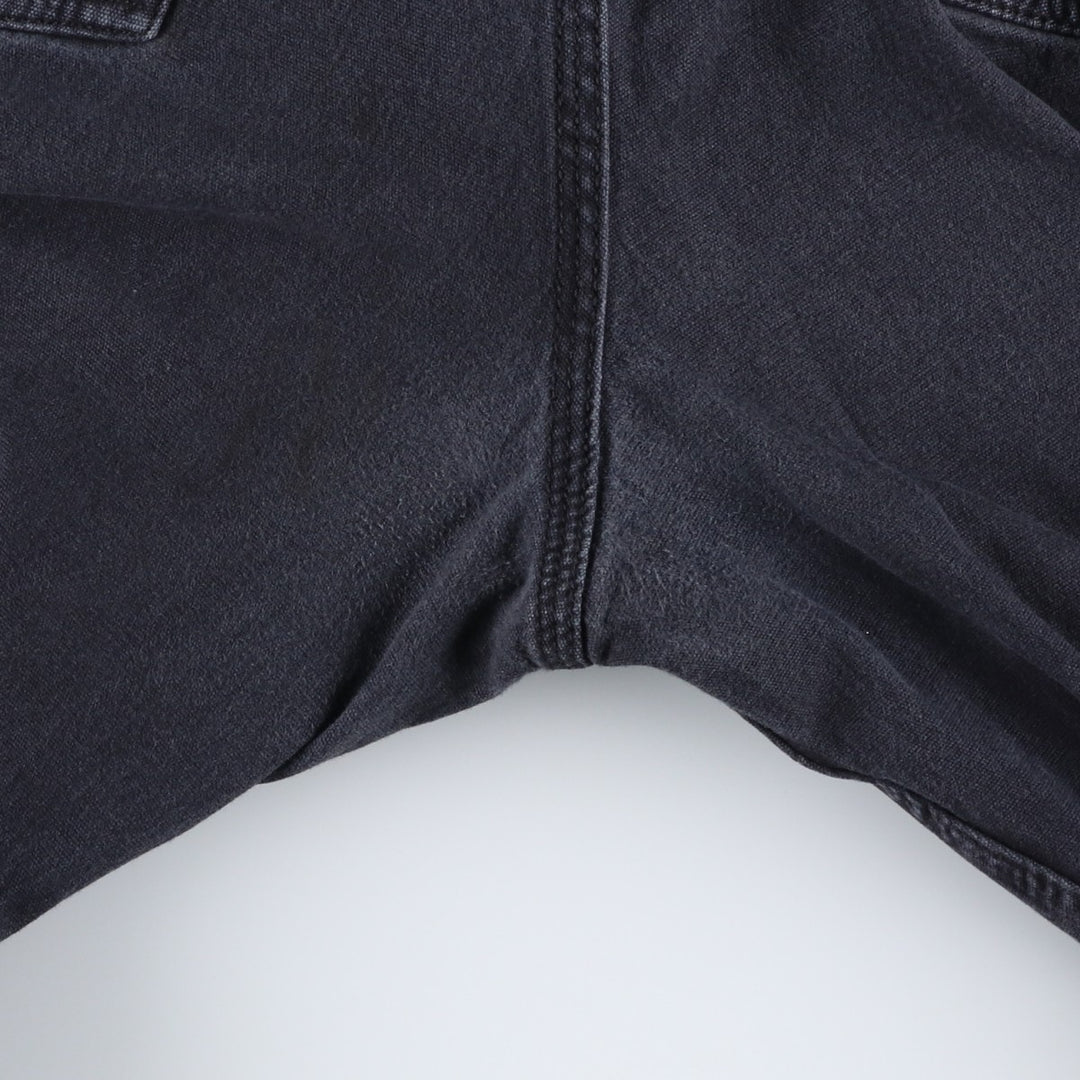 Carhartt Relaxed Fit Duck Work Pants, Men's, W37 equivalent cotton black type Vintage Second Hand