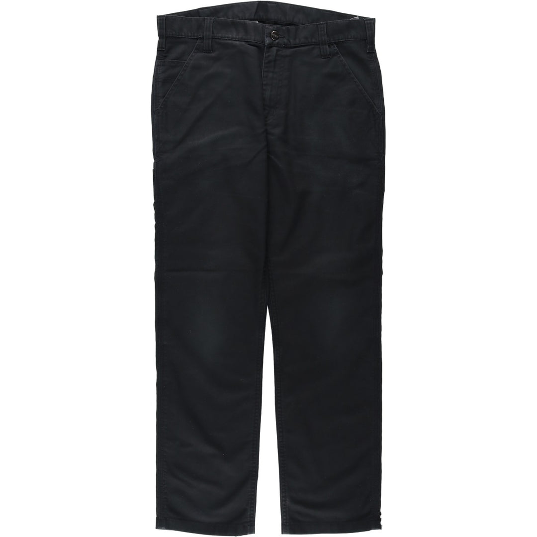 Carhartt Relaxed Fit Duck Work Pants, Men's W35 (approx.) cotton black type Vintage Second Hand