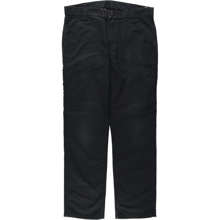 Carhartt Relaxed Fit Duck Work Pants, Men's W35 (approx.) cotton black type Vintage Second Hand