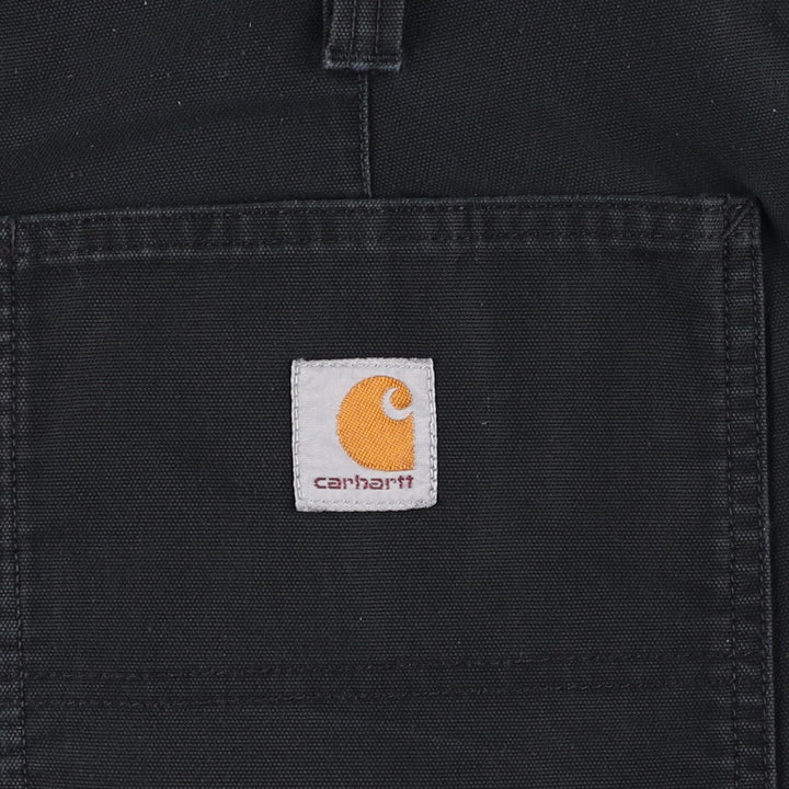 Carhartt Relaxed Fit Duck Work Pants, Men's W35 (approx.) cotton black type Vintage Second Hand