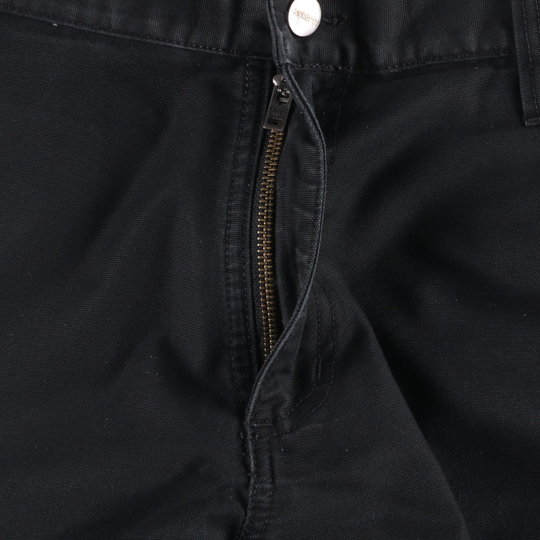 Carhartt Relaxed Fit Duck Work Pants, Men's W35 (approx.) cotton black type Vintage Second Hand