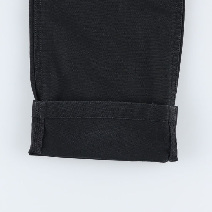 Carhartt Relaxed Fit Duck Work Pants, Men's W35 (approx.) cotton black type Vintage Second Hand