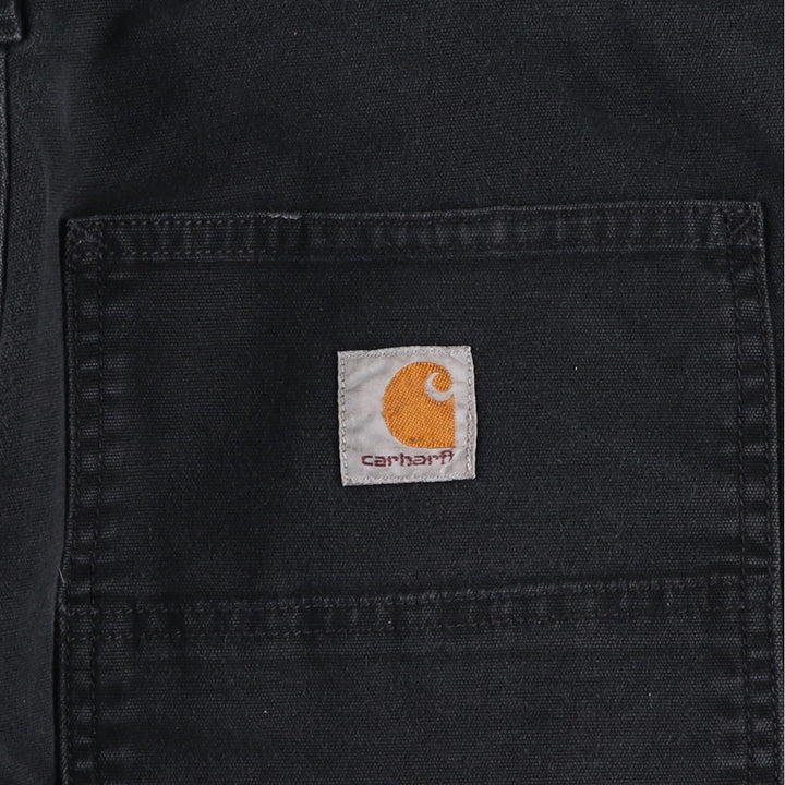 Carhartt Relaxed Fit Duck Work Pants, Men's W31 (approx.) cotton black type Vintage Second Hand