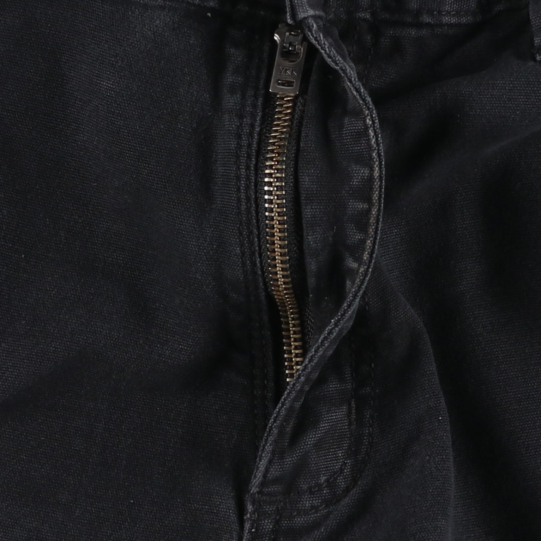 Carhartt Relaxed Fit Duck Work Pants, Men's, W34 equivalent cotton black type Vintage Second Hand
