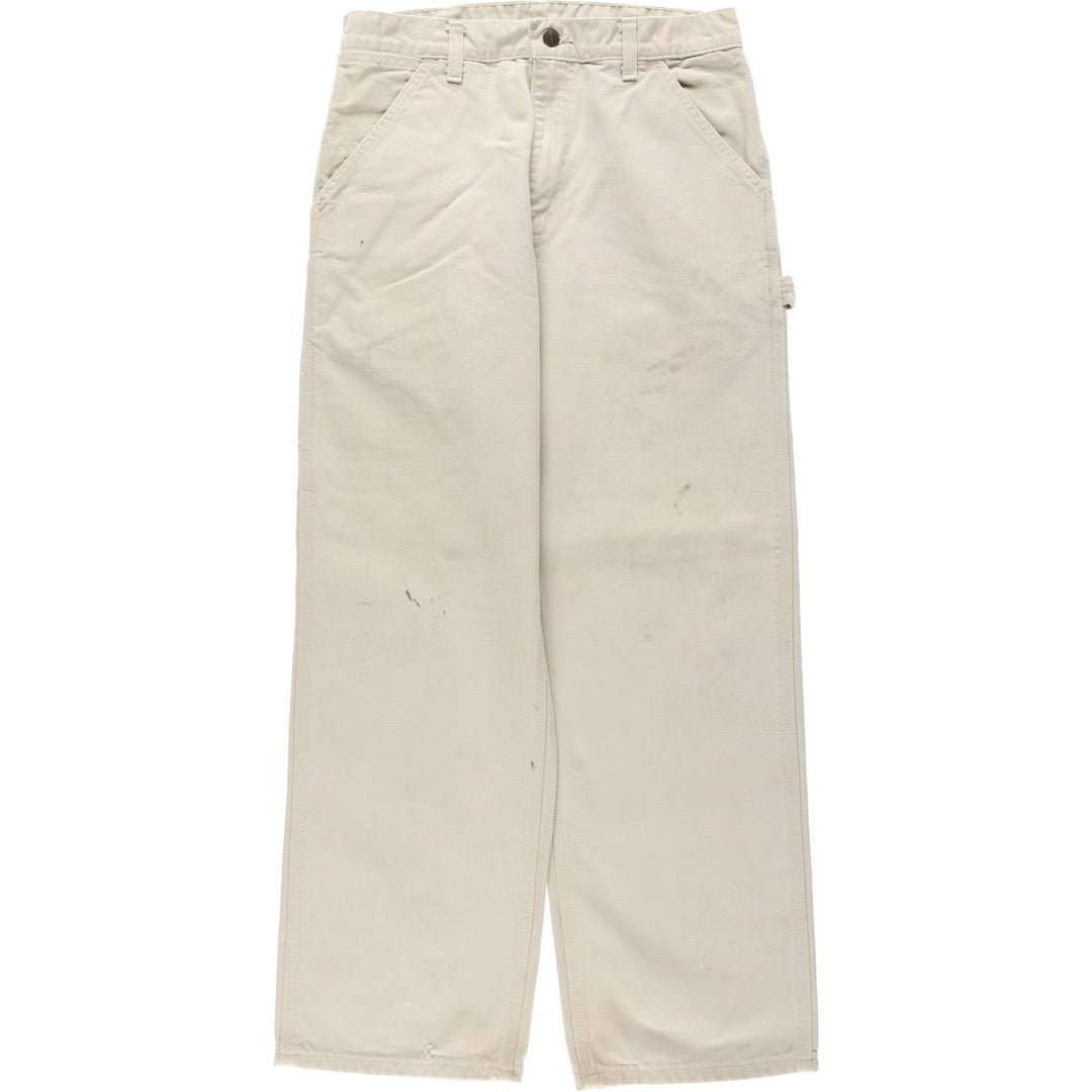 Carhartt Duck Painter Pants, Men's, W30 equivalent cotton Beige type Vintage Second Hand
