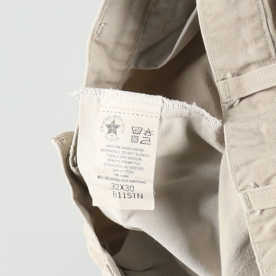 Carhartt Duck Painter Pants, Men's, W30 equivalent cotton Beige type Vintage Second Hand