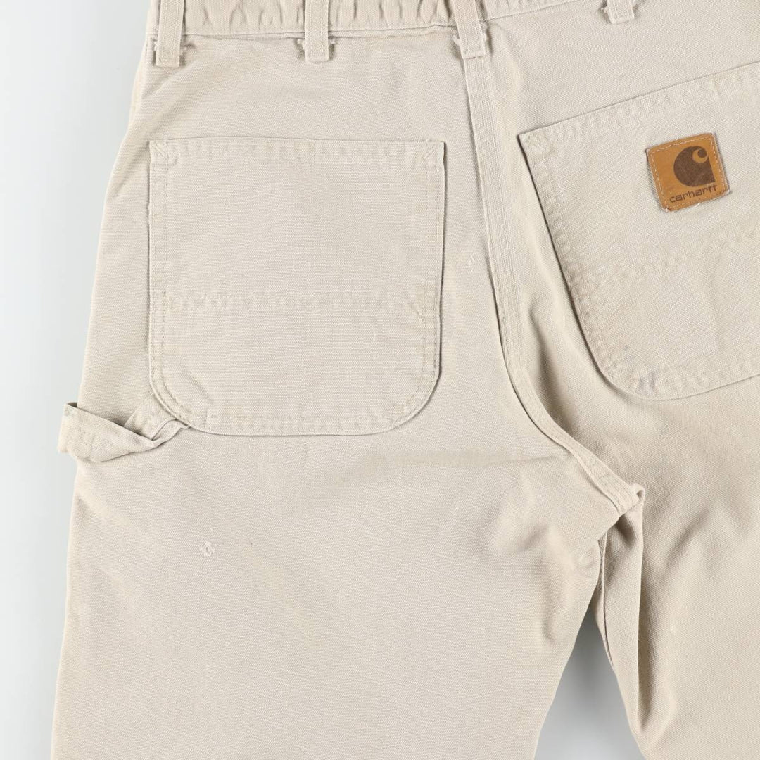 Carhartt Duck Painter Pants, Men's, W30 equivalent cotton Beige type Vintage Second Hand