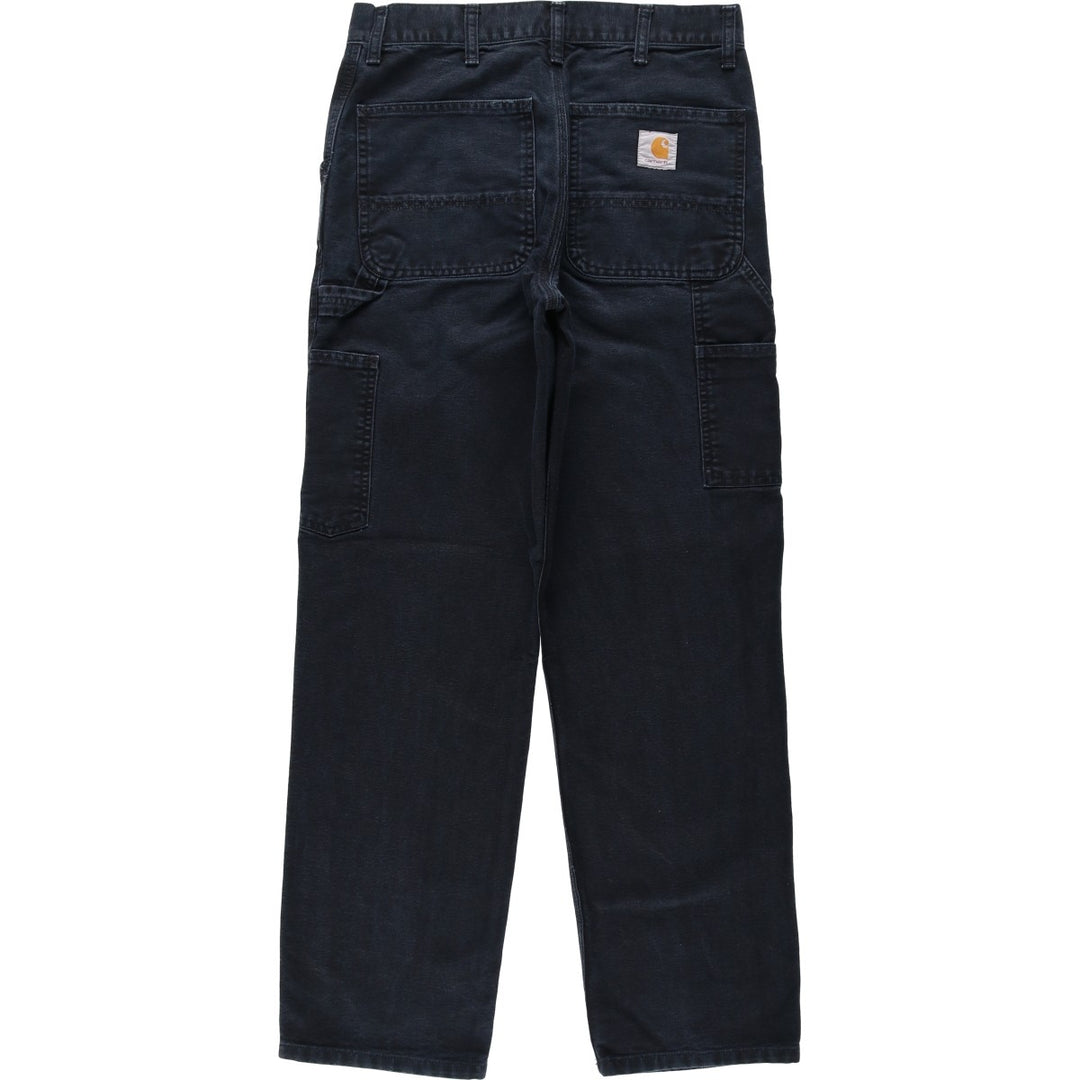 Carhartt WORK IN PROGRESS Duck Painter Pants, Men's W31 (approx.) cotton black type Vintage Second Hand