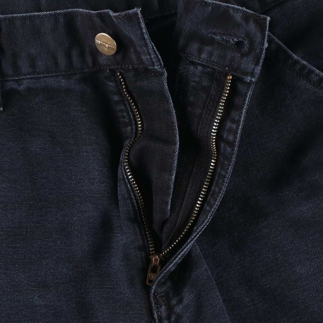 Carhartt WORK IN PROGRESS Duck Painter Pants, Men's W31 (approx.) cotton black type Vintage Second Hand