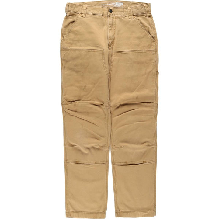 Carhartt Relaxed Fit Double Knee Duck Painter Pants, Men's Size W31 (approx.) cotton ocher yellow type Vintage Second Hand