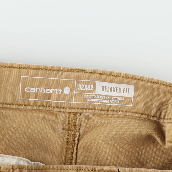 Carhartt Relaxed Fit Double Knee Duck Painter Pants, Men's Size W31 (approx.) cotton ocher yellow type Vintage Second Hand