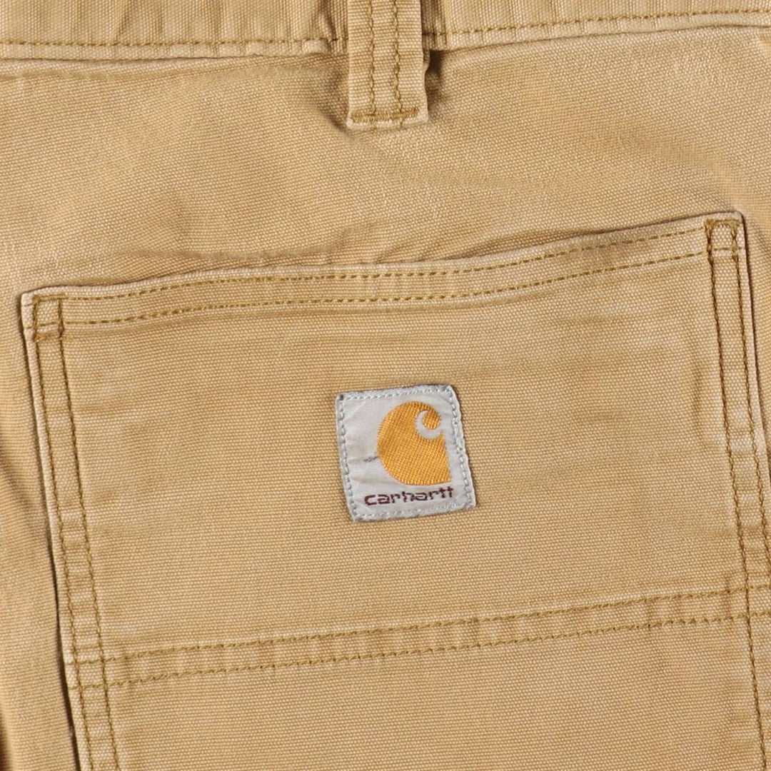 Carhartt Relaxed Fit Double Knee Duck Painter Pants, Men's Size W31 (approx.) cotton ocher yellow type Vintage Second Hand