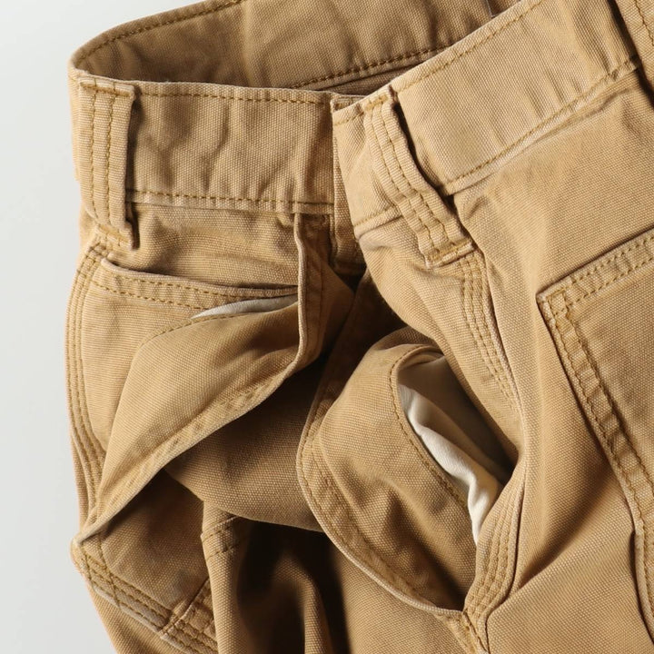 Carhartt Relaxed Fit Double Knee Duck Painter Pants, Men's Size W31 (approx.) cotton ocher yellow type Vintage Second Hand