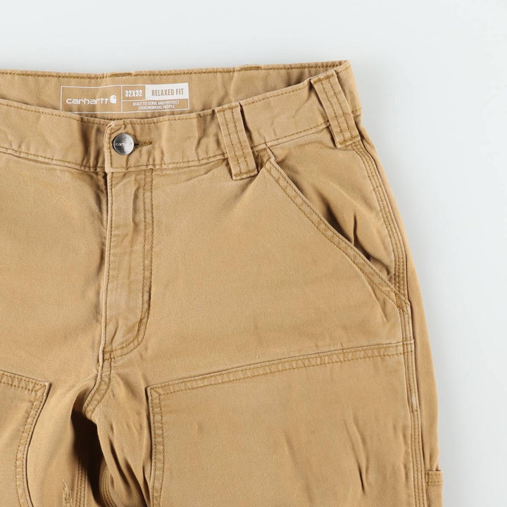 Carhartt Relaxed Fit Double Knee Duck Painter Pants, Men's Size W31 (approx.) cotton ocher yellow type Vintage Second Hand
