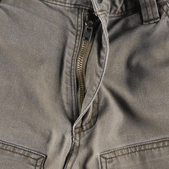 Carhartt Relaxed Fit Double Knee Duck Work Pants, Men's W30 (approx.) cotton Khaki type Vintage Second Hand