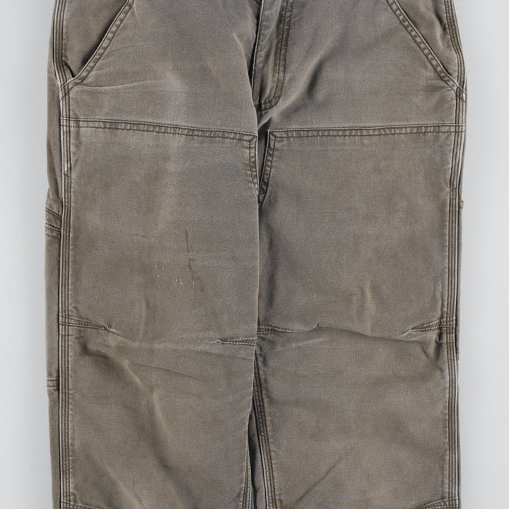 Carhartt Relaxed Fit Double Knee Duck Work Pants, Men's W30 (approx.) cotton Khaki type Vintage Second Hand