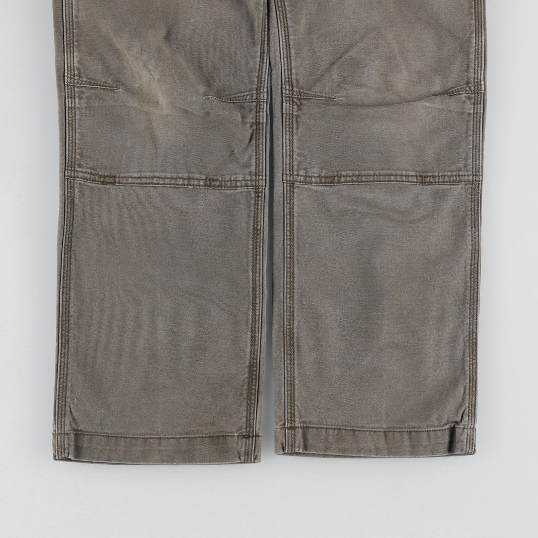 Carhartt Relaxed Fit Double Knee Duck Work Pants, Men's W30 (approx.) cotton Khaki type Vintage Second Hand