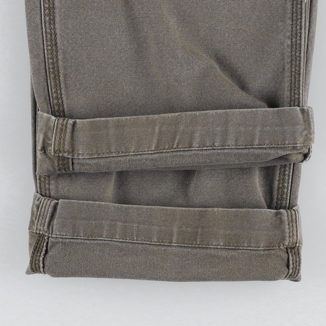 Carhartt Relaxed Fit Double Knee Duck Work Pants, Men's W30 (approx.) cotton Khaki type Vintage Second Hand