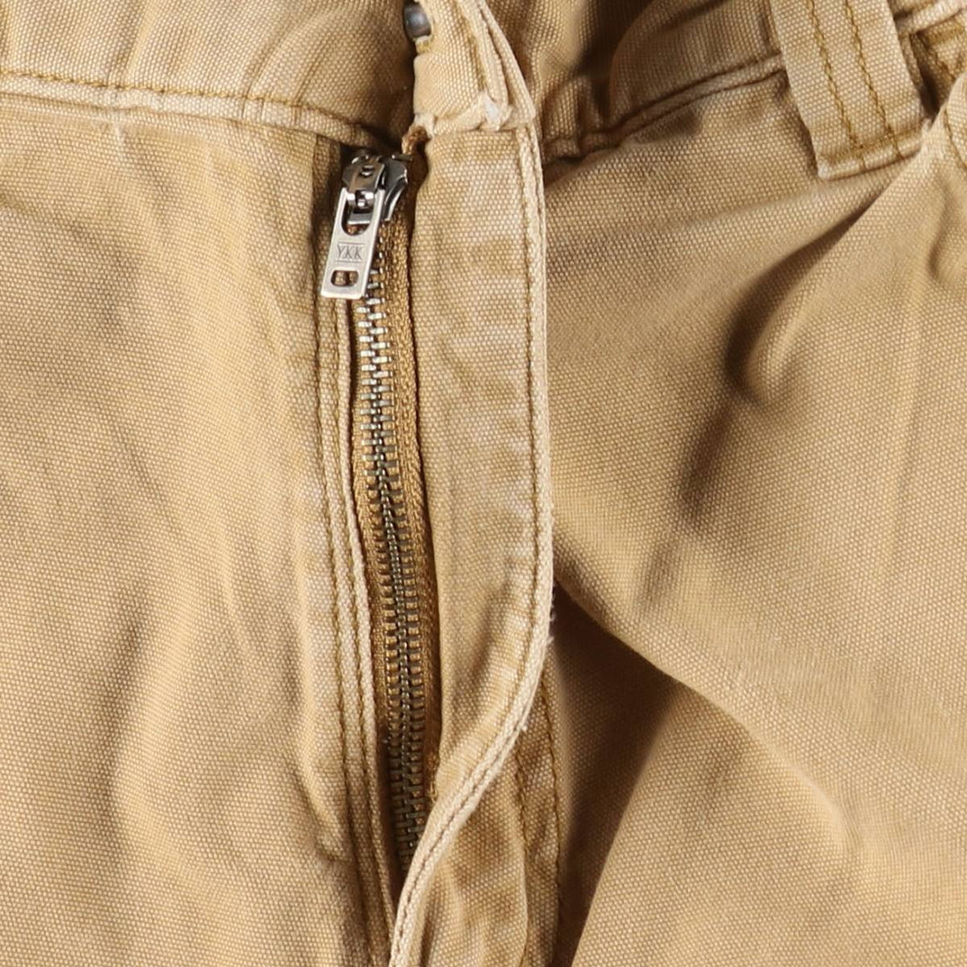 Carhartt Relaxed Fit Double Knee Duck Work Pants, Men's W32 (approx.) cotton Beige type Vintage Second Hand