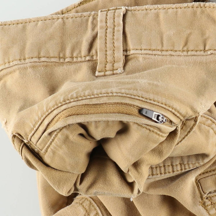 Carhartt Relaxed Fit Double Knee Duck Work Pants, Men's W32 (approx.) cotton Beige type Vintage Second Hand
