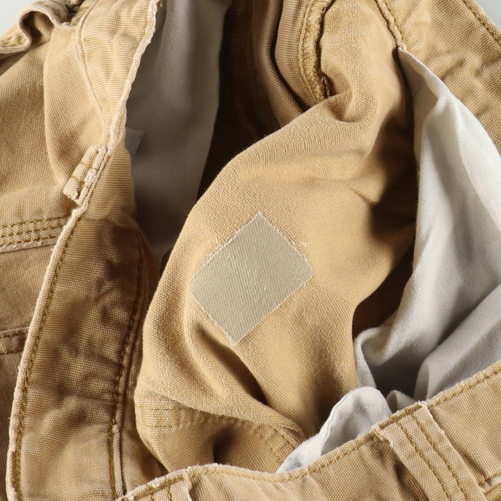 Carhartt Relaxed Fit Double Knee Duck Work Pants, Men's W32 (approx.) cotton Beige type Vintage Second Hand