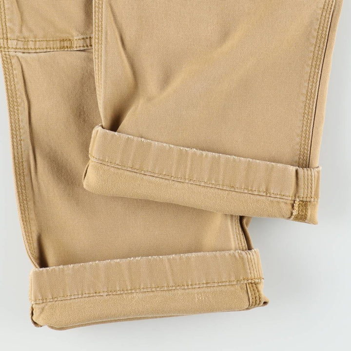 Carhartt Relaxed Fit Double Knee Duck Work Pants, Men's W32 (approx.) cotton Beige type Vintage Second Hand