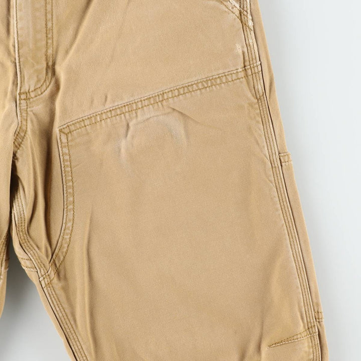 Carhartt Relaxed Fit Double Knee Duck Work Pants, Men's W32 (approx.) cotton Beige type Vintage Second Hand