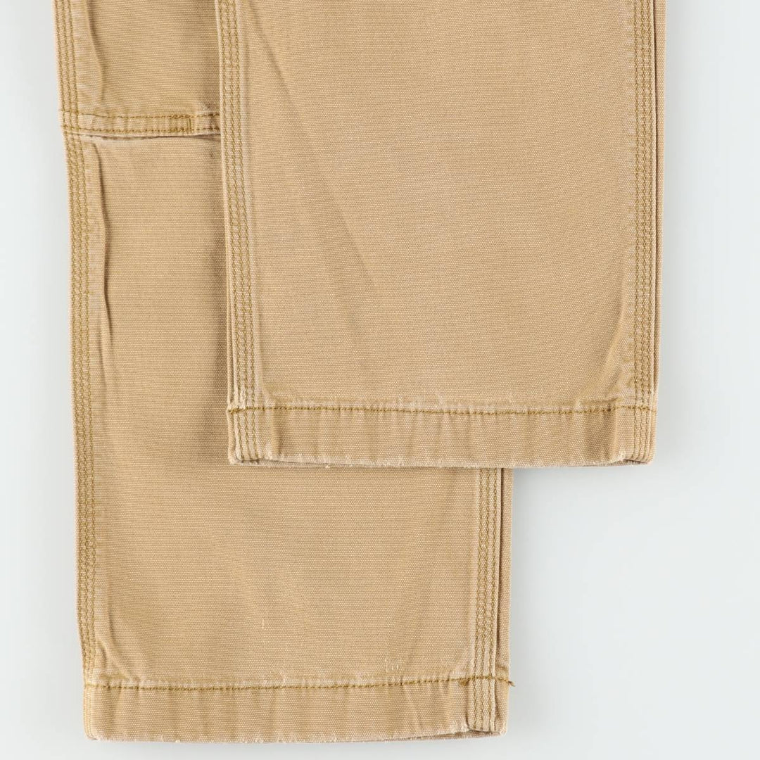 Carhartt Relaxed Fit Double Knee Duck Work Pants, Men's W32 (approx.) cotton Beige type Vintage Second Hand