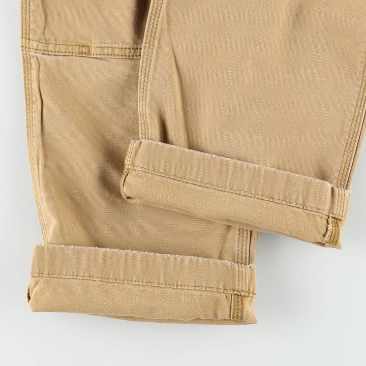 Carhartt Relaxed Fit Double Knee Duck Work Pants, Men's W32 (approx.) cotton Beige type Vintage Second Hand