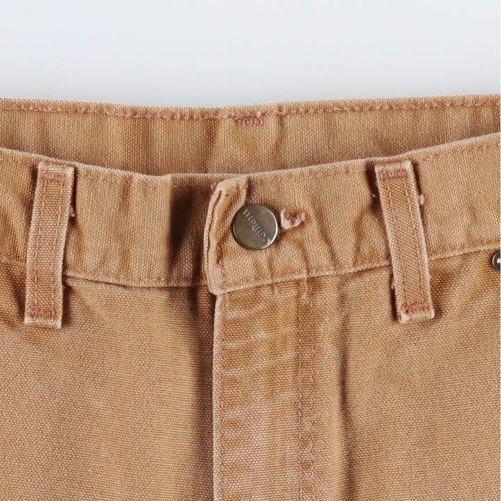 Carhartt Original Dungaree Fit Double Knee Duck Painter Pants, Men's W30 (approx.) cotton Beige type Vintage Second Hand