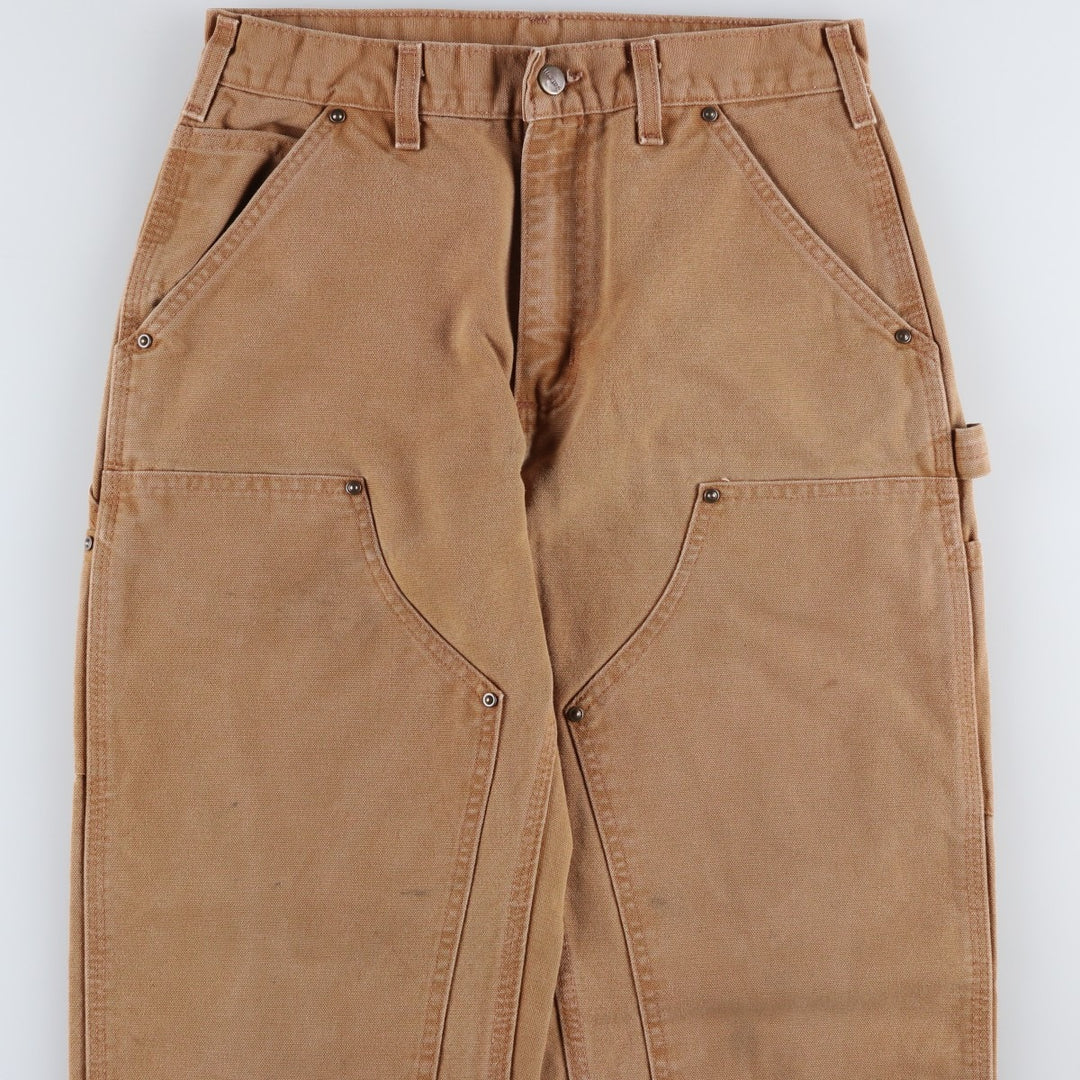 Carhartt Original Dungaree Fit Double Knee Duck Painter Pants, Men's W30 (approx.) cotton Beige type Vintage Second Hand
