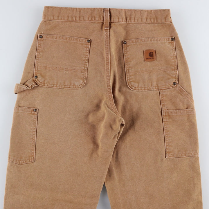 Carhartt Original Dungaree Fit Double Knee Duck Painter Pants, Men's W30 (approx.) cotton Beige type Vintage Second Hand