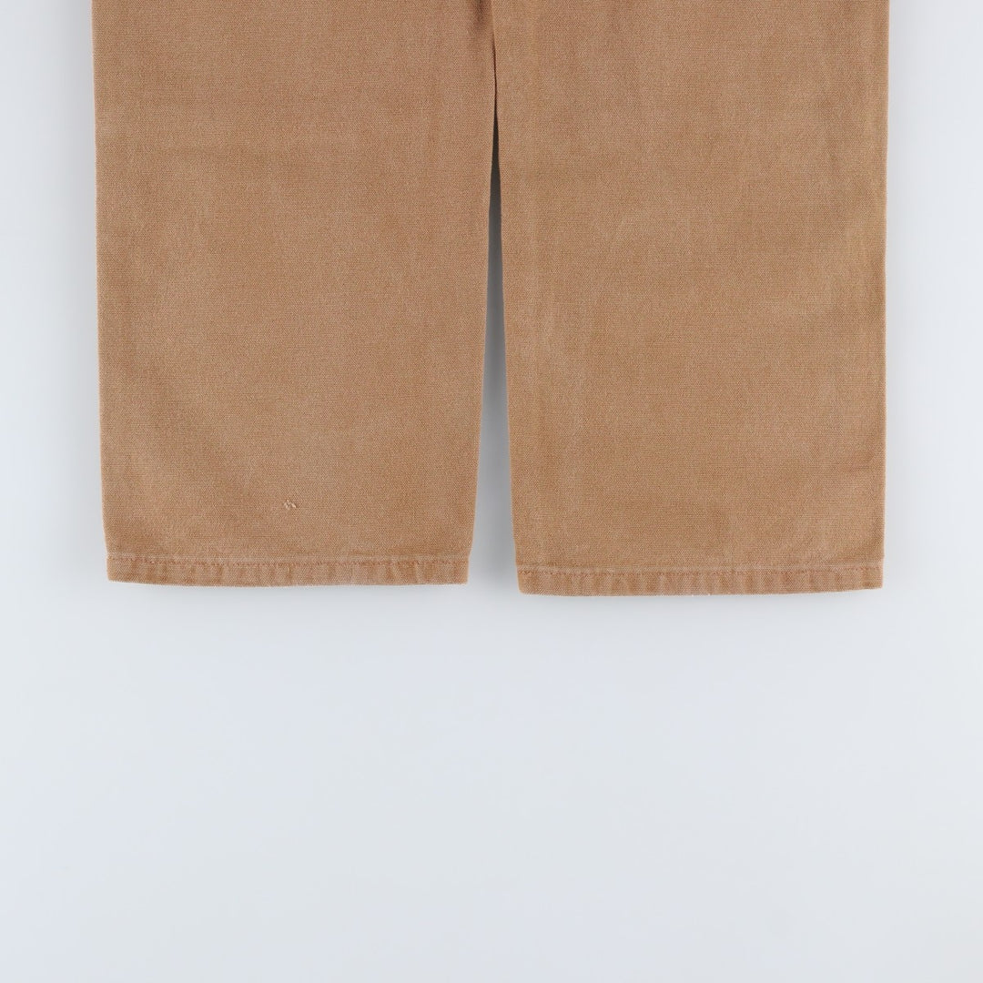Carhartt Original Dungaree Fit Double Knee Duck Painter Pants, Men's W30 (approx.) cotton Beige type Vintage Second Hand