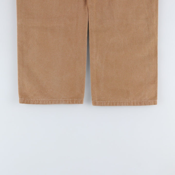 Carhartt Original Dungaree Fit Double Knee Duck Painter Pants, Men's W30 (approx.) cotton Beige type Vintage Second Hand