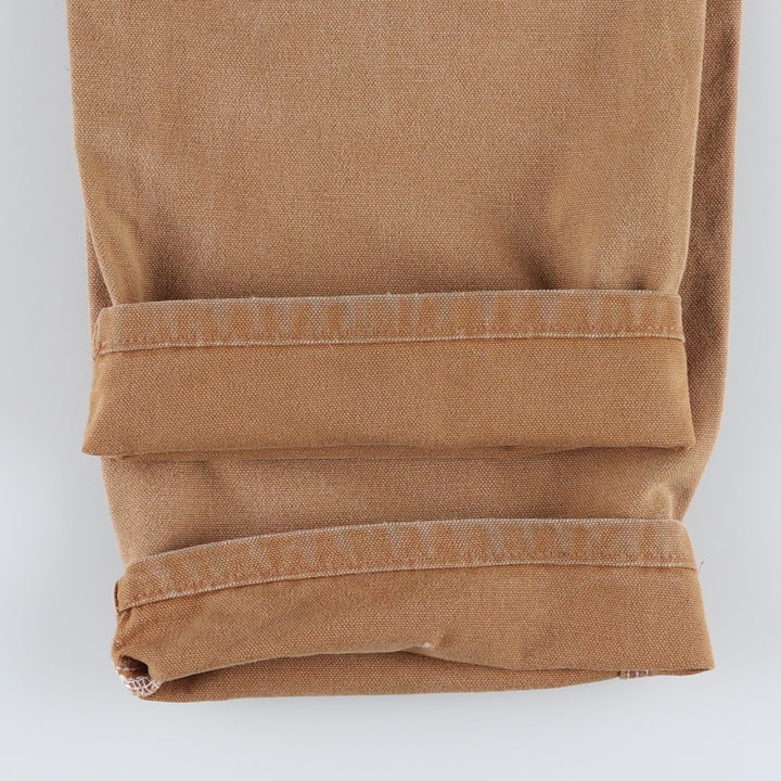 Carhartt Original Dungaree Fit Double Knee Duck Painter Pants, Men's W30 (approx.) cotton Beige type Vintage Second Hand
